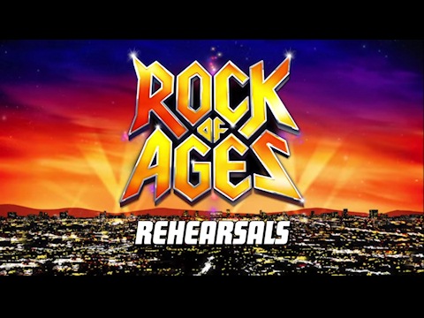 Rock of Ages UK Tour - Rehearsals